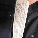 ZARA Woman Navy Blue Jeans Skinny Leg Size 6 Rhinestone logo Pockets Photo 9