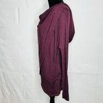 Athleta  Purana Wrap Hooded Relaxed Drape Neck Sweatshirt Spiced Cabernet Sz XXS Photo 3