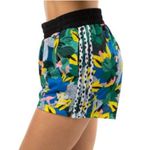 Adidas  x HER Floral Print Shorts XS Blue Green Pink Athletic Photo 4
