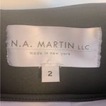 N.A. Martin Black Pencil Skirt Size 2 Photo 7