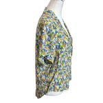 Faithfull the Brand Ostuni Vionett Floral Print Shirt Button Front Top Womens M Photo 4