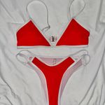 SheIn Red Bathing Suit Photo 0