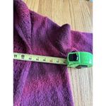 Eddie Bauer  Open Cadigan Size S Maroon Long Sleeve Open Front Knit Pockets Photo 9