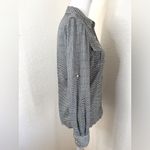 Tory Burch chevron print blouse. Size 6 Photo 3