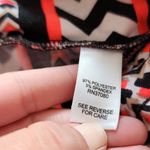 Cato Neon & Black Chevron Foldover Knit Maxi Skirt Size XL Photo 5