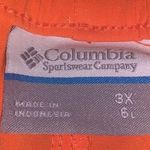 Columbia Bright Orange Woman’s 3X Athletic Shorts Pockets Photo 5