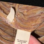 Anthropologie Moth Sleeveless Space Dye Draped cowl Neck Tunic‎ Dress small Orange Photo 4