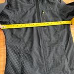 Women's Paradox Hooded Black Polka Dot Rain Jacket Waterproof Size Small Coat Photo 6