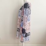 Wilfred EUC Aritzia Round Neck Long Sleeve Patchwork Mini Dress Size L Photo 6