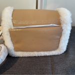 Marc Jacobs  Lambskin Shearling The Mini Pillow Bag in Iced Coffee - NWT Photo 1