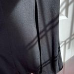 formal black slit dress Photo 4