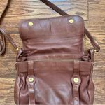 Vintage Brio! Brown Cross Body Satchel Shoulder Bag Photo 14