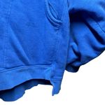 Free People  Blue Quarter Zip Pullover Hoodie Sweatshirt Size S Photo 4