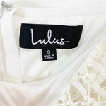 Lulus NWT  Delia White Lace Strapless Midi Dress Bridal Party Size S Photo 6