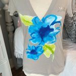 Hollister  Tee Short Sleeve Shirt Plunge Neck Comfy Cotton Womens Medium Photo 3