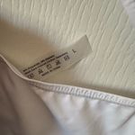 Kaei&Shi One Piece Swimsuit Women Cut Out Criss Cross Thong Monokini White L Size L Photo 6