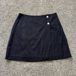 Reiss  black wrap mini skirt size 8 Photo 1