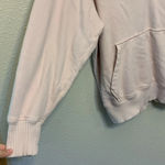 Aerie Light pink hooded sweatshirt sz L girly feminine athleisure loungewear Photo 3