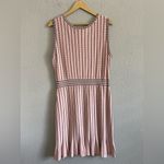 Lane Bryant  Pink and Black Striped Sweater Dress Size 18/20 EUC Photo 2