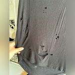 It closet black ripped and distressed black tank top Photo 3