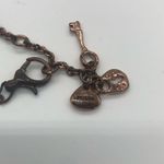 Fossil 💝 Necklace with Crystal Pendant Photo 2