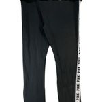 Victoria's Secret Victoria Secret PINK Y2K Fold Over Bling Flare Yoga Pants L Black Sequin Logo Photo 4