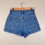PacSun  Blue High Rise Mom Jean Shorts Womens 24 Denim Casual Beachy Summer Vaca Photo 7