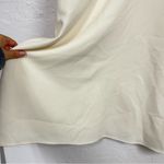 Ann Taylor Cream Flutter Sleeve Sheath Dress Womens 14 Light Academia Mini Photo 4