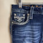 Rock Revival  Cherilyn Jeans Womens 29 Blue Skinny Embellished Denim Bling Photo 3