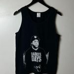 Urban Outfitters Ice Cube Darker Days Rap Tank Top Vintage Y2K Extra Small XS Black Graphic Photo 6
