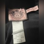 Juicy Couture Charcoal Black Y2K Flare Crown Velour Pants 90s Ombre Photo 2