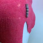 Barbour size 12 pink wool blend long sleeve pullover sweater Photo 2