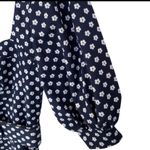 Anthropologie  Navy Polka Dot Long Sleeve Dress Photo 1