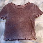 American Eagle Waffle Baby Tee Photo 0