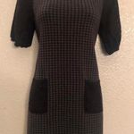 Anthropologie Like new Postage Stamp mini knit dress or long Top. Lace sleeves and pockets. Sz XS Photo 0