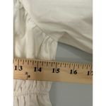 Kourt Girly Cotton Boho Coastal Breezy White Flowy Dress Medium Photo 6