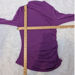 Rails  Joelle Jersey Knit Ruched Long Sleeve Top Shirt Violet Size XL Photo 9