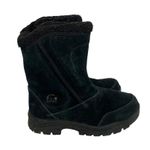 Sorel Women's Water Fall Black Suede Winter Boots Size 7 Photo 3