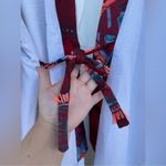 Palmiers du mal kimono jacket size large White Photo 4