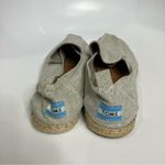 Toms  gray deconstructed alpargata slip on shoes women’s size‎ 9 casual neutral Photo 4