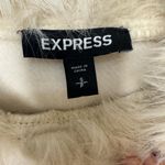 EXPRESS Cozy Faux Fur Apres Ski Luxe Hoodie Size Small Photo 6