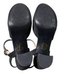 Journee Collection Womens Black Roslynn High Block Heel Sandals US 8 Pumps Photo 7