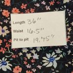 New Look Black Floral V-Neck Dress NWT Size 10 Wedding Guest Dress Photo 1