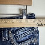 Rock Revival  Jeans Womens 27 Blue Mid Rise Skinny Priscilla Rhinestone Denim Photo 4
