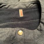 Free People Blue Half-Snap Pullover Photo 4