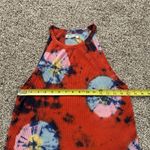 Free People We the Free () blue & orange tie-dye ribbed tank top size XL Photo 9