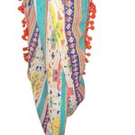 Forever 21 boho infinity scarf with pom pom trim Photo 3