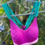 VSX Victoria Secret Sports Bra 32B Y2K Vintage Retro Purple Teal Yoga Size undefined Photo 0