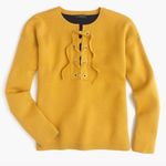 J.Crew  Yellow Off-the-Shoulder Sweater Photo 0