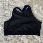 Vimmia  X Energy Wave Crop Top Sz Large Blue Black Photo 3